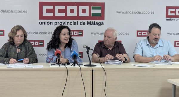 Por Andalucía y CCOO denuncian el colapso de la dependencia y exigen a la Junta más personal para frenar la lista de espera