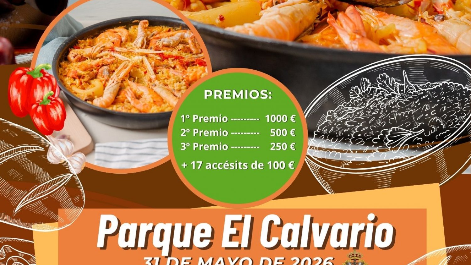 Estepona organiza el II Concurso de Paellas el próximo 31 de mayo en el Parque El Calvario