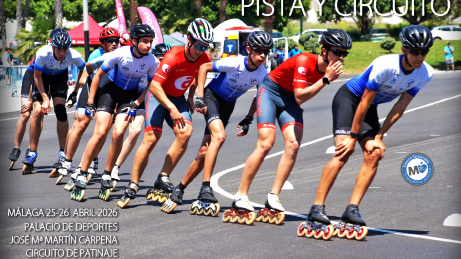 Málaga acoge este fin de semana los campeonatos de Andalucía de Patinaje de Velocidad en pista y circuito