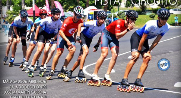 Málaga acoge este fin de semana los campeonatos de Andalucía de Patinaje de Velocidad en pista y circuito