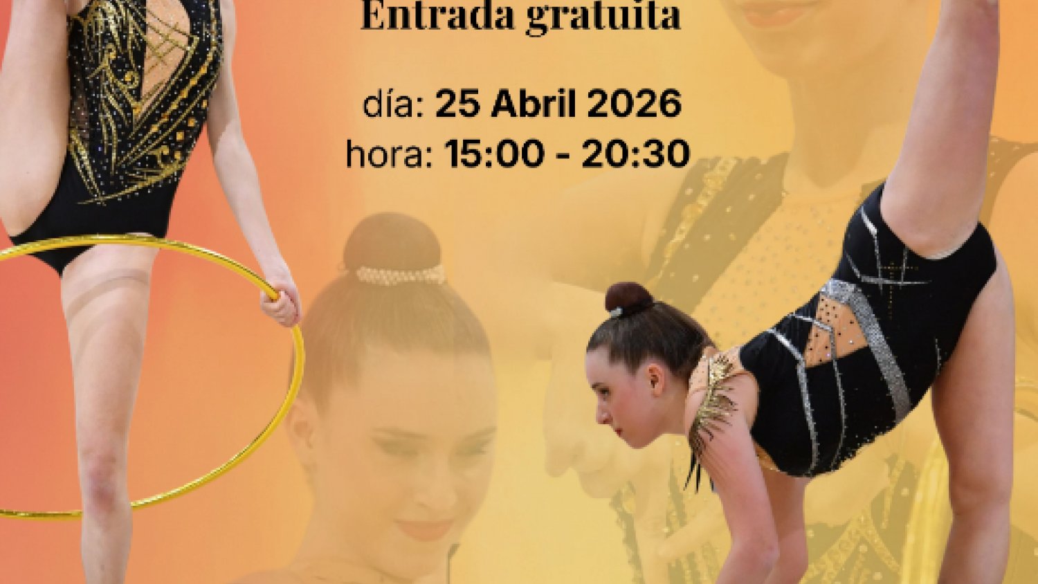 El pabellón Alfonso Queipo de Llano acoge este sábado el XXI Torneo Nacional de Gimnasia Rítmica Ciudad de Málaga