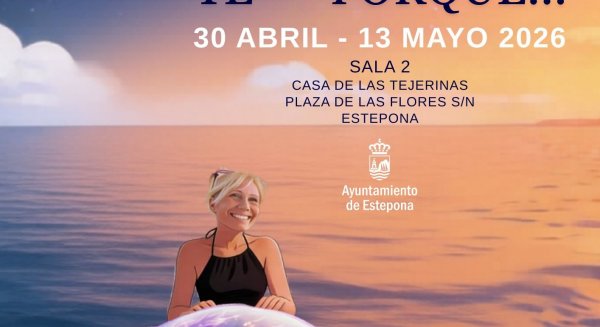 La artista Anissa Méndez presenta su exposición inmersiva “Te amo porque…” en la Casa de Las Tejerinas de Estepona