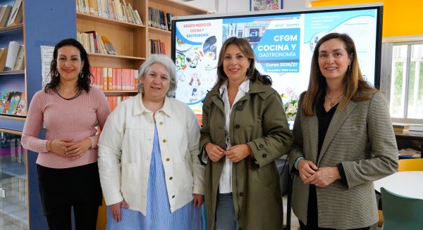 Ronda amplía su oferta educativa con la implantación del ciclo de Cocina y Gastronomía en el IES Pérez de Guzmán