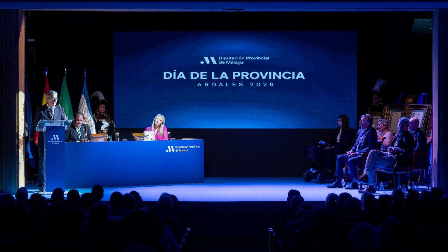 Francisco Salado ensalza a Málaga como un 'caso de éxito' durante la celebración del Día de la Provincia