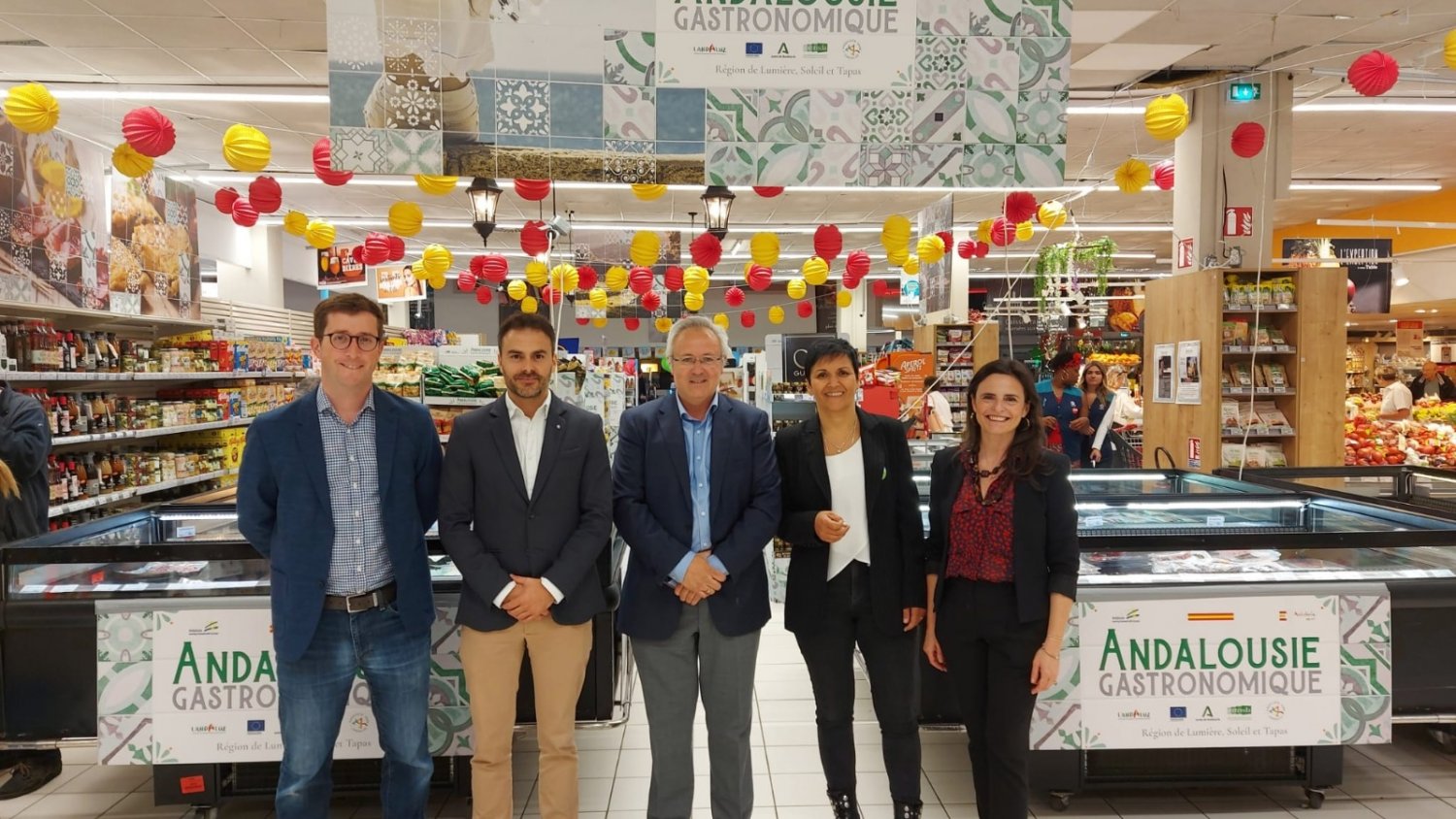 Extenda y Landaluz impulsan el agroalimentario andaluz en Système U, segundo grupo de distribución francés