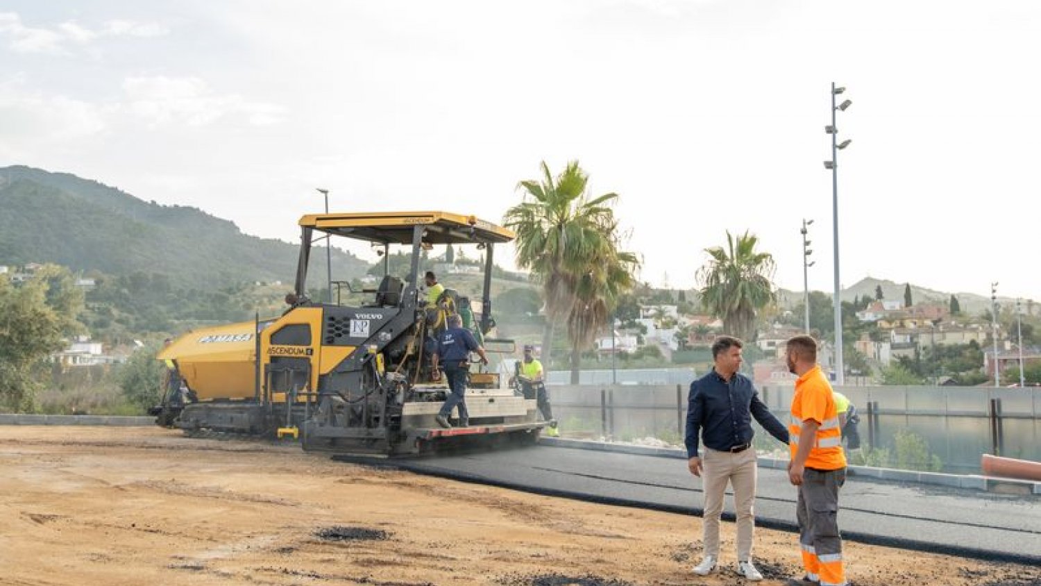 Marbella construye un aparcamiento provisional con 140 plazas en Trapiche Norte ante las obras del albergue África