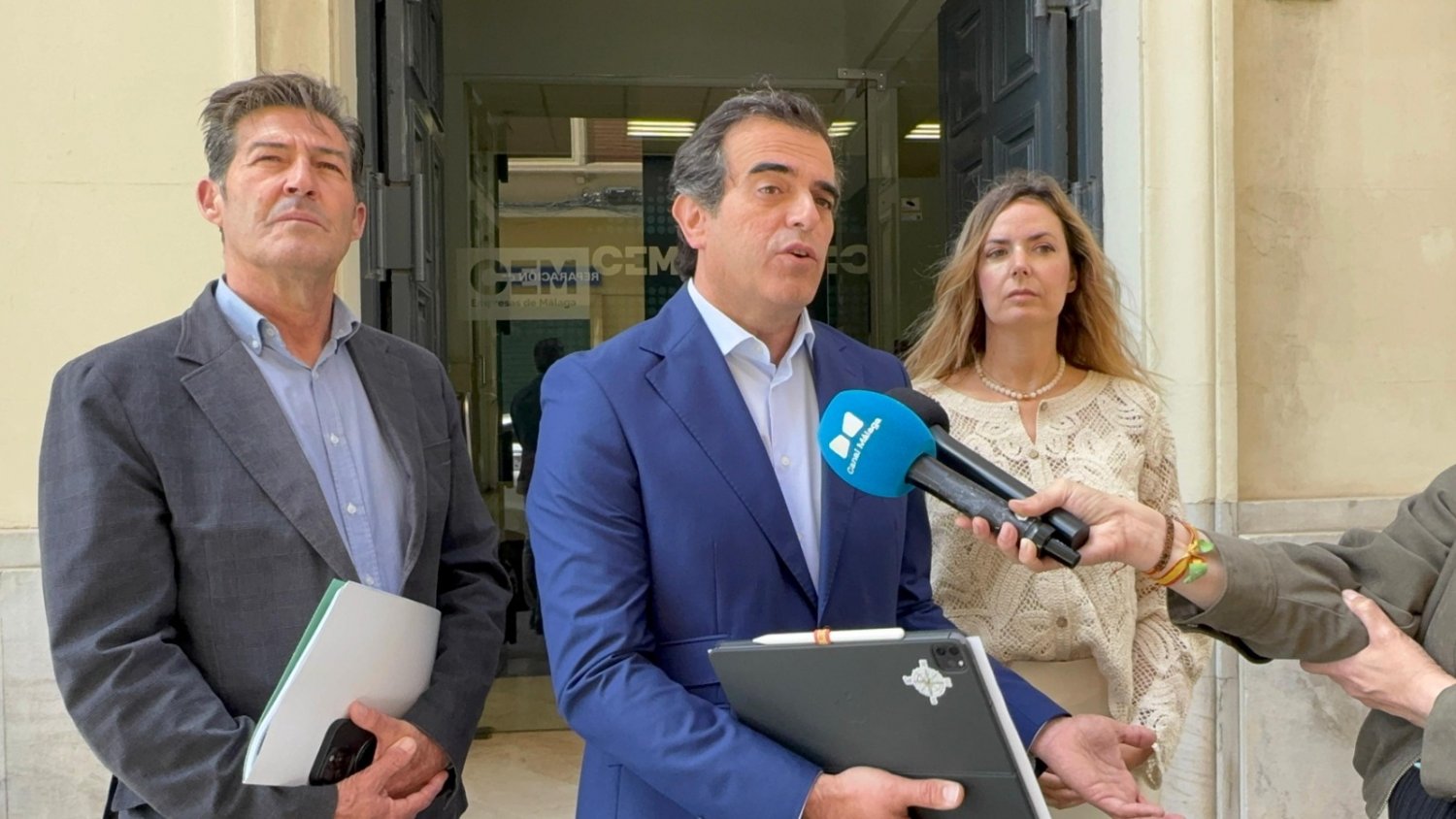Antonio Sevilla se reúne con los empresarios de Málaga para apoyar la creación de empleo y pedir menos impuestos