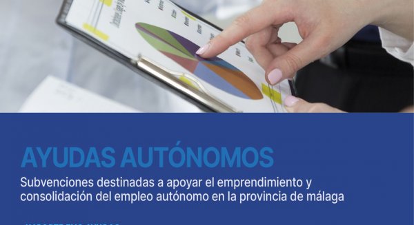 La Diputación de Málaga lanza ayudas de 6.000 euros para autónomos y emprendedores de municipios pequeños