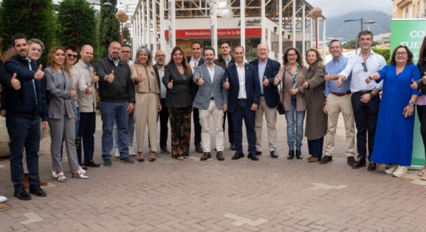 Carmona critica que el Gobierno no plantea una solución definitiva al talud desprendido en Benalmádena