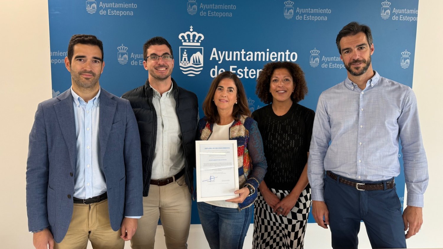 Estepona recibe un reconocimiento de FREMAP por 25 años de labor en prevención de riesgos laborales