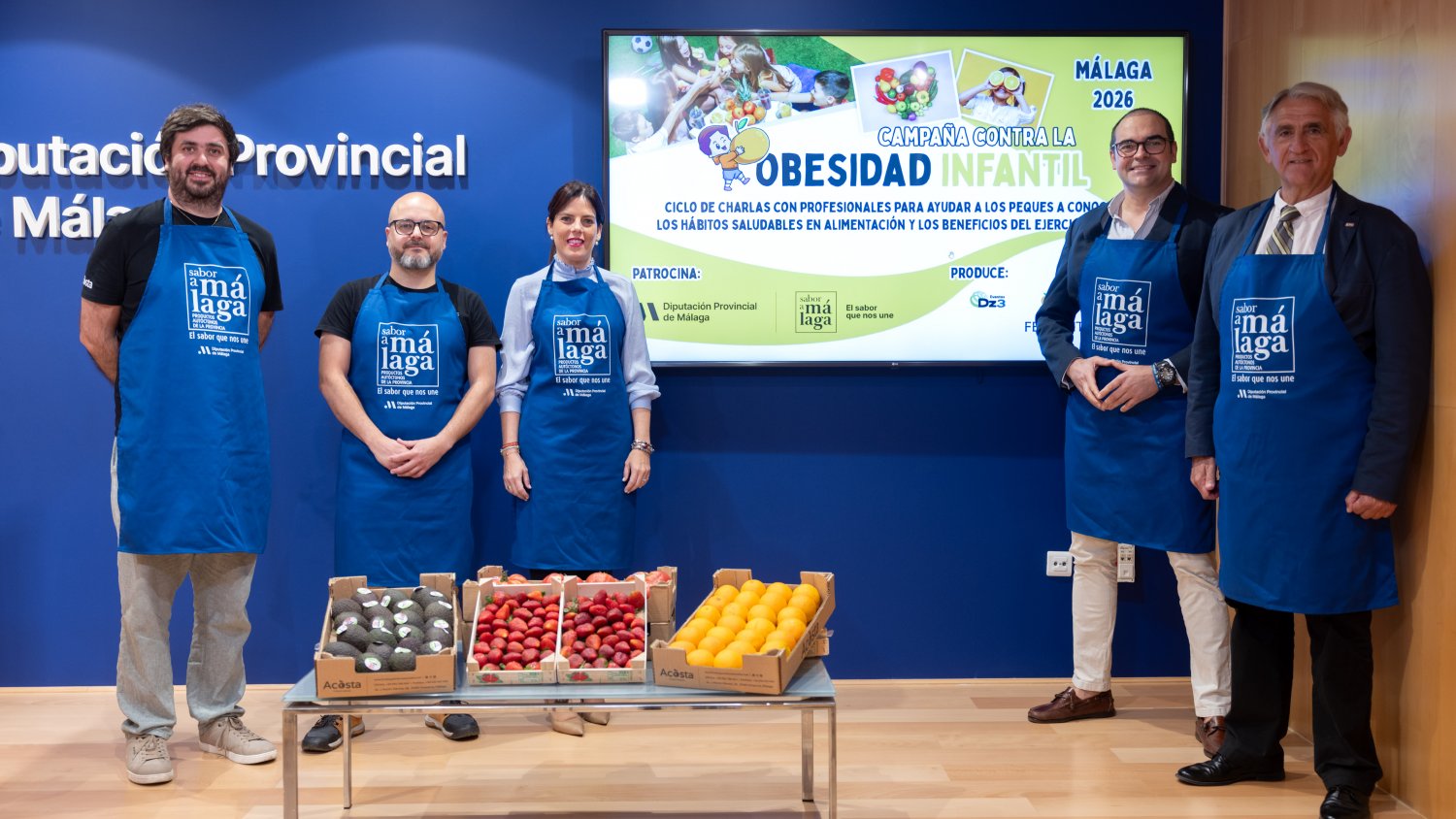 Sabor a Málaga inicia una campaña en los colegios de la provincia para prevenir la obesidad infantil