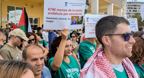 Con Málaga respalda la movilización de la UMA contra la infrafinanciación y el avance del modelo privado