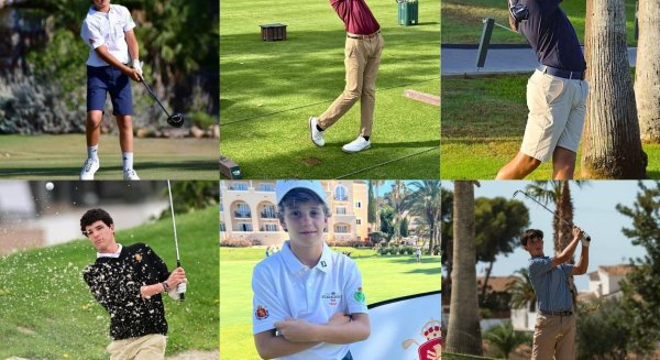 Seis jugadores del Guadalhorce Club de Golf se clasifican para el Campeonato de España sub 16