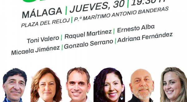 Por Andalucía arranca su campaña electoral en Málaga con la defensa de los servicios públicos y la vivienda