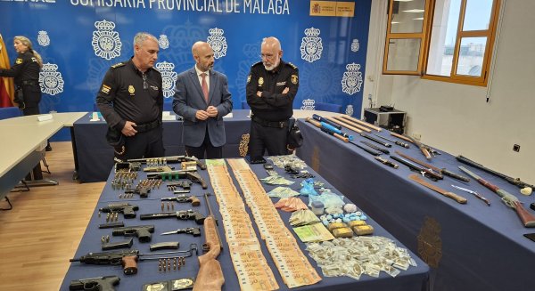 La Operación Corralones se salda con 24 detenidos y la incautación de un arsenal de armas en la Trinidad