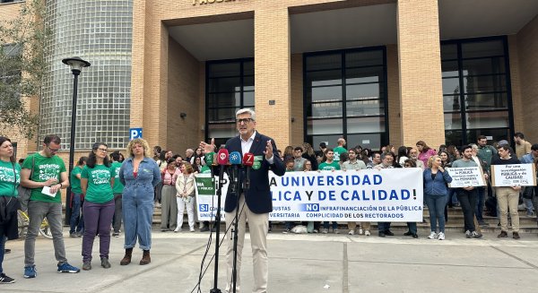 Josele Aguilar se compromete a devolver la dignidad a la universidad pública de Málaga frente al deterioro de la Junta
