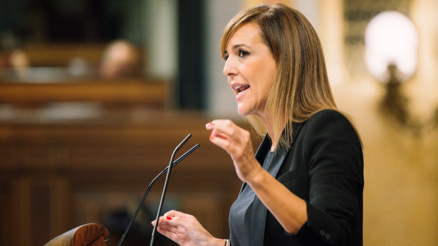 Patricia Rueda critica la falta de obras hídricas en Andalucía y defiende un Plan Nacional del Agua frente a PP y PSOE