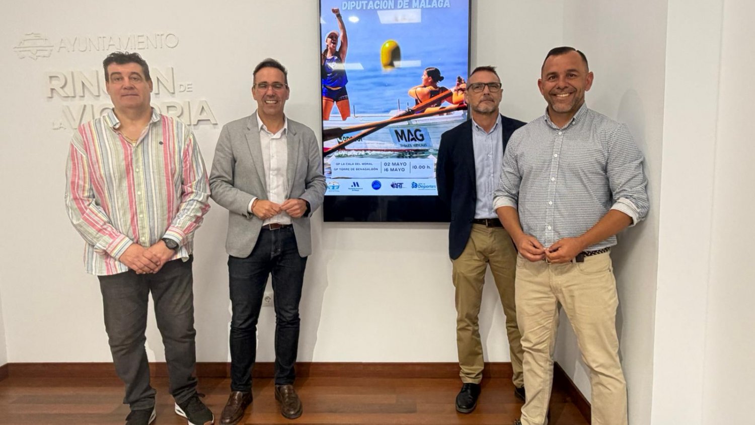 Rincón de la Victoria acogerá las dos primeras regatas de la Liga Provincial de Chalanas de la Diputación de Málaga