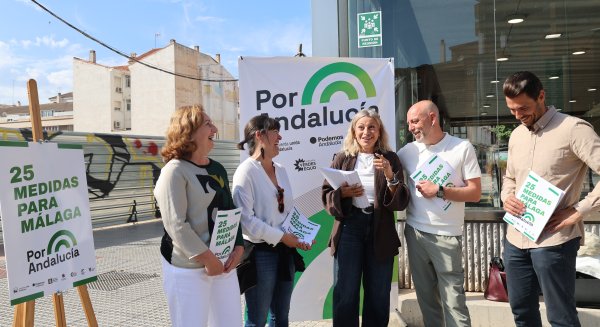 Ernesto Alba denuncia que 'tras ocho años de gobierno del PP en Andalucía y Málaga hay menos derechos y la gente vive peor'