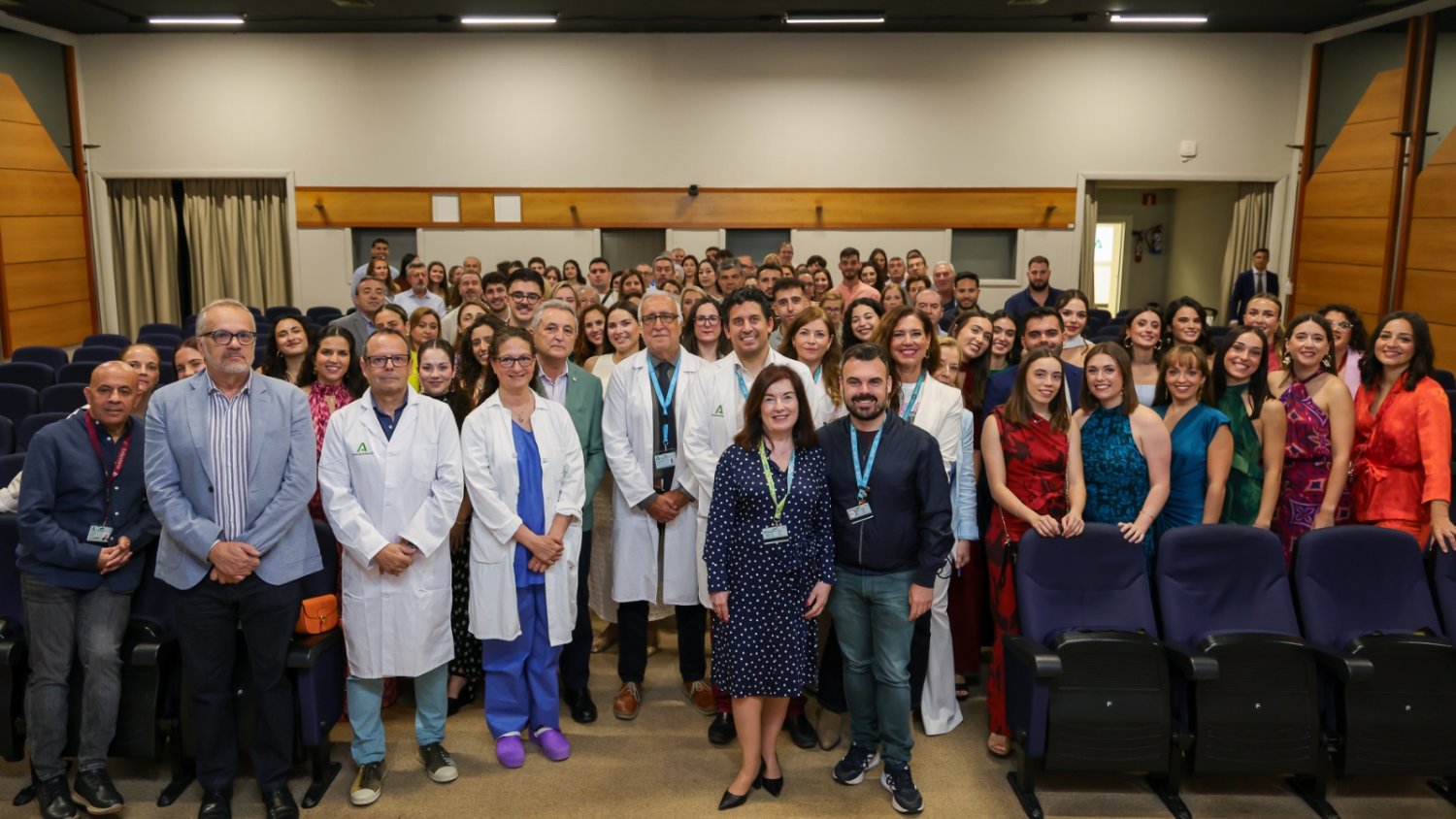 El Hospital Regional de Málaga celebra el acto de cierre de la promoción de Enfermería 2024-2026