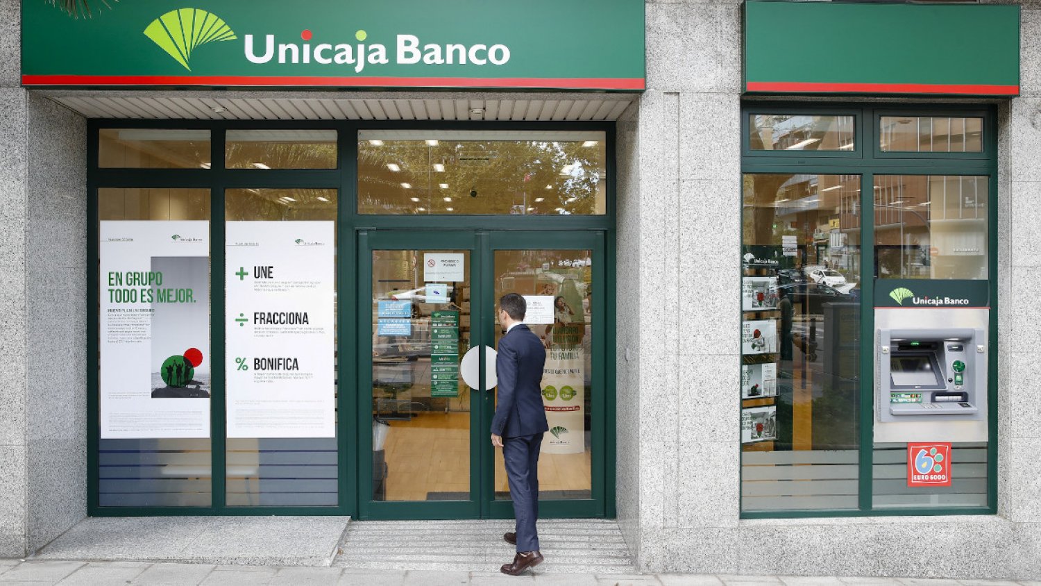 Unicaja gana 161 millones en el primer trimestre y prevé repartir el 95% del beneficio entre sus accionistas