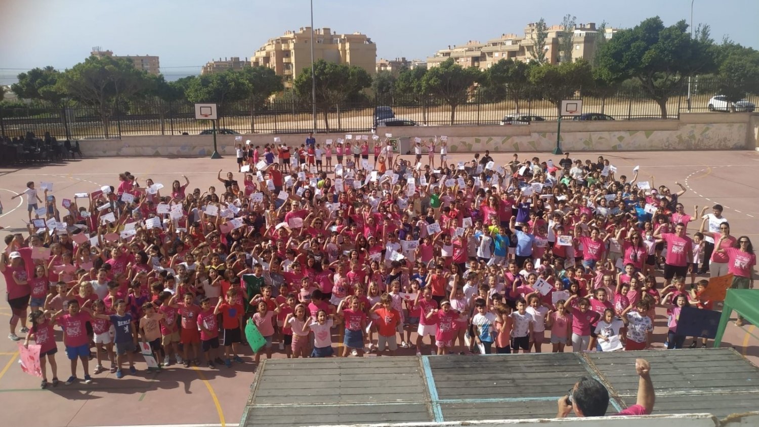 Escolares de Torremolinos participan en la campaña ‘Dona sangre y médula y serás mi héroe’