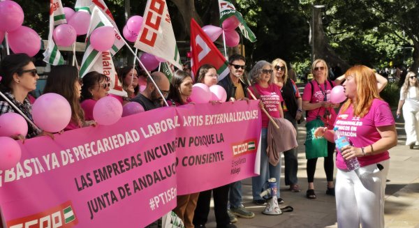 Segunda jornada de huelga del Personal Técnico de Integración Social de los centros educativos públicos