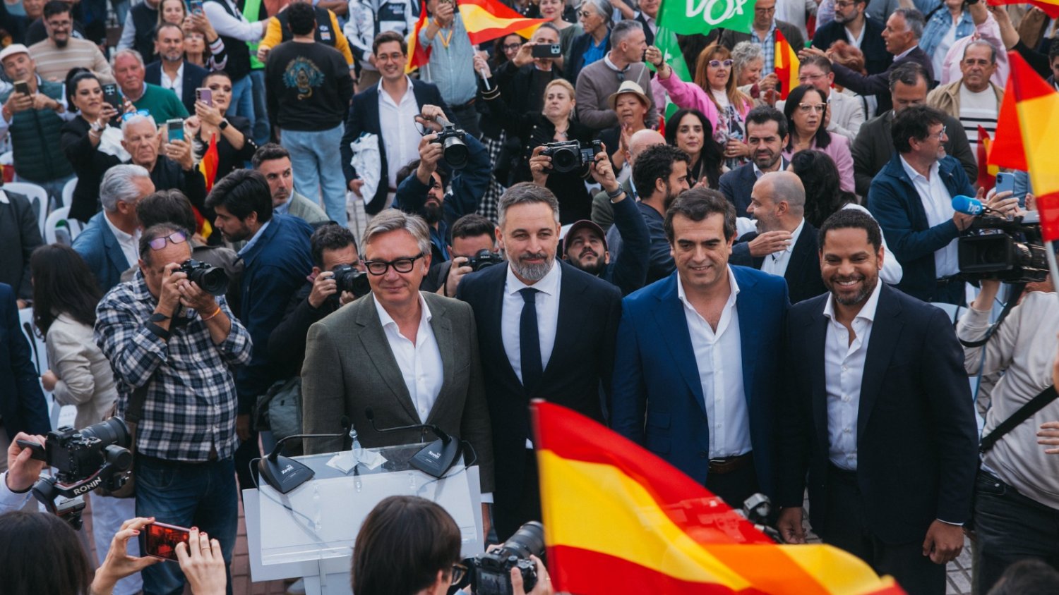 Santiago Abascal y Manuel Gavira protagonizarán un acto público de VOX este viernes en Marbella