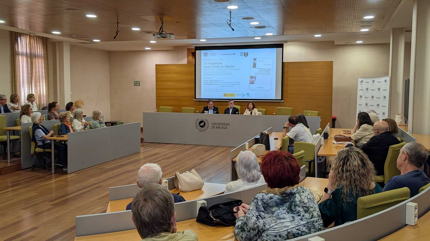Una publicación de la editorial de la UMA rescata la historia de Paula de Eguiluz procesada por la Inquisición por brujería