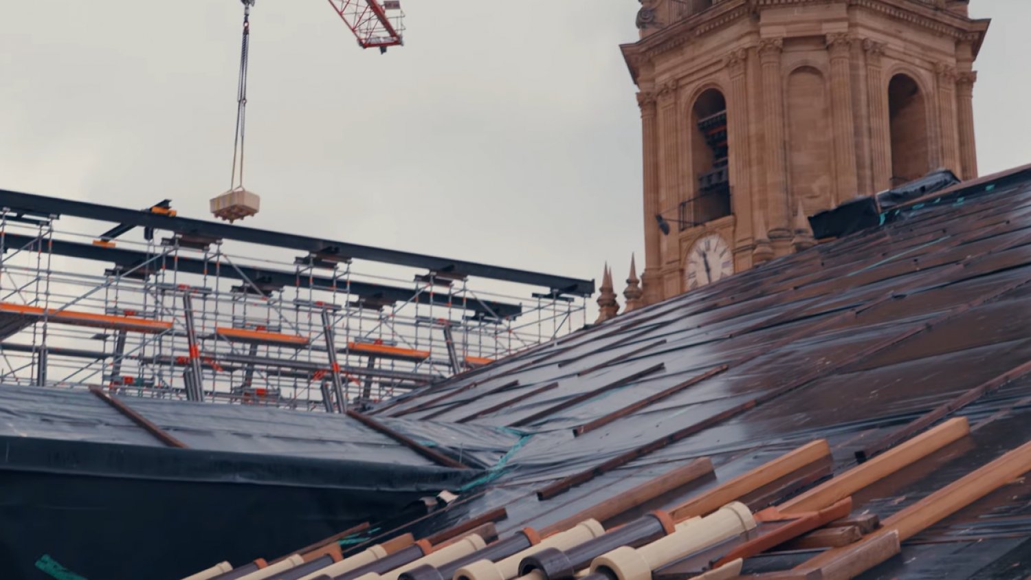 La Catedral de Málaga comienza las obras del frontón para culminar su fachada principal
