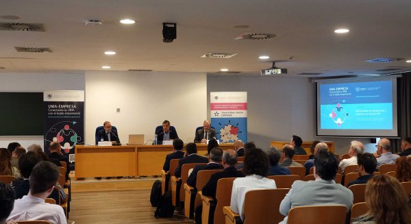 La UMA vincula a sus investigadores con los clústeres empresariales