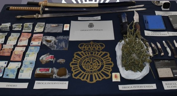 La Policía Nacional desmantela un punto de venta de droga en Ronda y detiene a su responsable