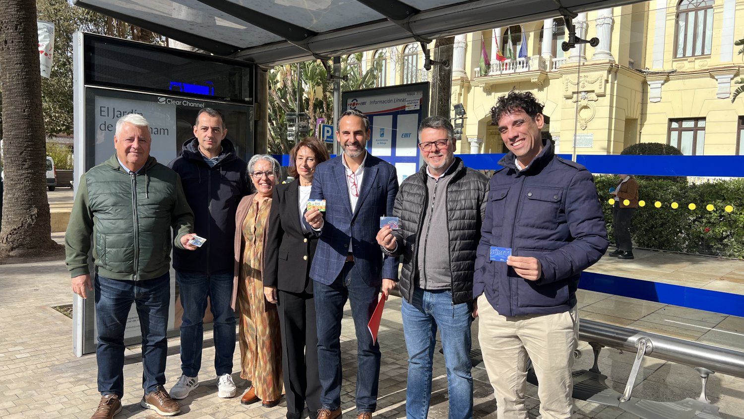 El PSOE pide al Ayuntamiento la gratuidad del transporte urbano (EMT) para los jubilados y pensionistas de Málaga