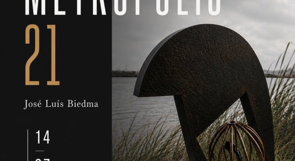 El artista José Luís Biedma regresa a la Casa de las Tejerinas con ‘Metrópolis’, su nueva muestra escultórica