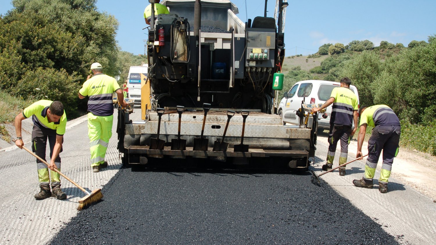 Empiezan las obras de mejora del Camino de los Pedregales en Marbella
