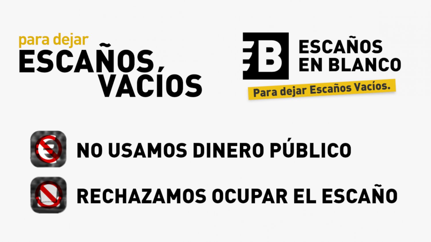 Víctor Manuel Ríos: “Escaños en Blanco se basa en el descontento de la población”