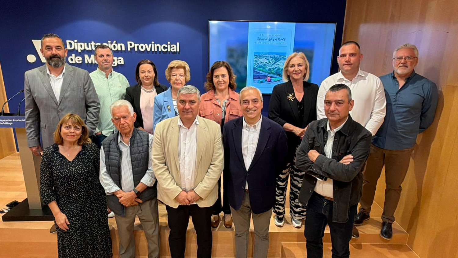 Almáchar acoge el concurso de pintura 'Ventanas al Arte y al Moscatel de la Axarquía' con el respaldo de Sabor a Málaga