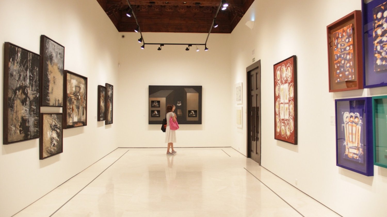 La antología íntima de Juana Francés en el museo Carmen Thyssen reúne a casi 35.000 personas