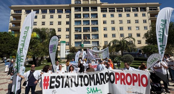 Más del 50% de los médicos secundan el primer paro de esta semana de mayo en Málaga