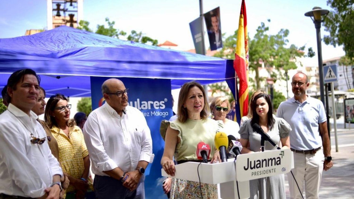 Patricia Navarro destaca el compromiso del PP para crear un centro de salud en Vélez-Málaga