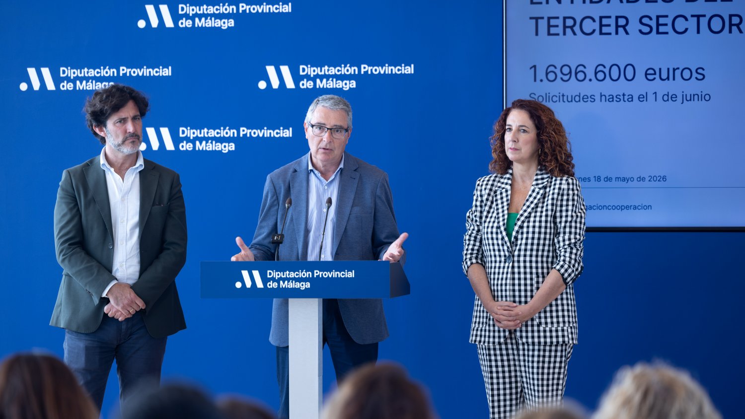 La Diputación refuerza su apoyo a entidades sociales de la provincia con ayudas de 1,7 millones de euros