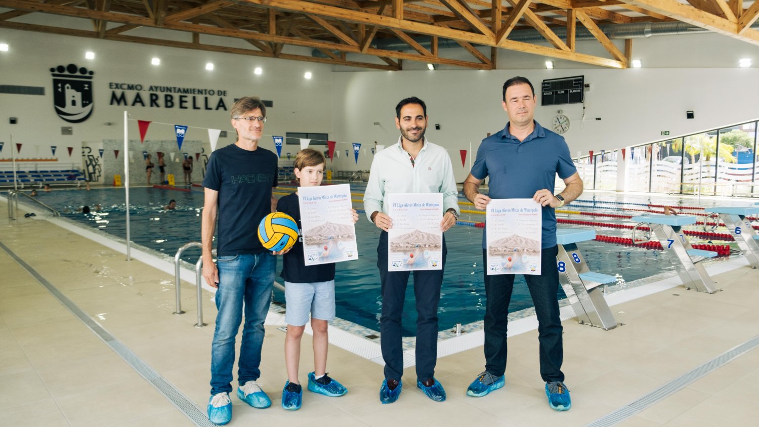 Marbella reúne este fin de semana a 120 jugadores en la fase final de la VI Liga Andaluza Alevín Mixta de Waterpolo