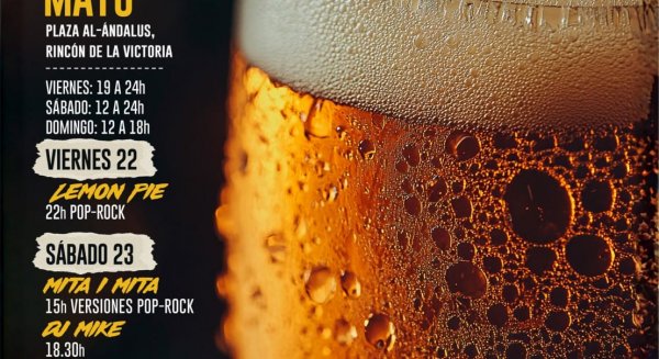 Rincón de la Victoria acoge una nueva edición de Birra & Art con más de 35 grifos de cerveza artesanal e internacional