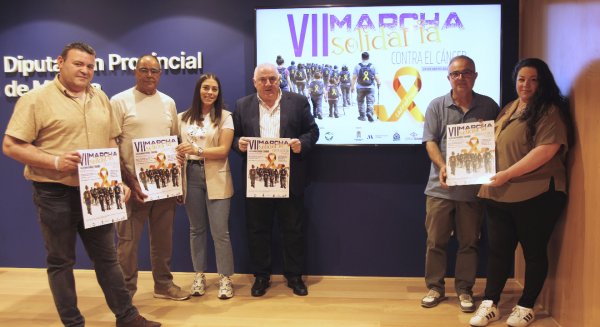 La Diputación de Málaga participa en la VII Marcha Solidaria contra el Cáncer de Carratraca