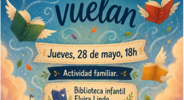 La Biblioteca del Centro Cultural Padre Manuel acoge la actividad ‘Cuentos que vuelan’, para niños a partir de 3 años
