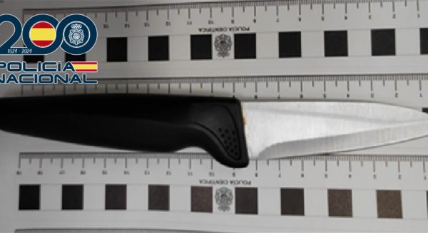 Detenido en Málaga tras herir con un cuchillo a un hombre para robarle su patinete