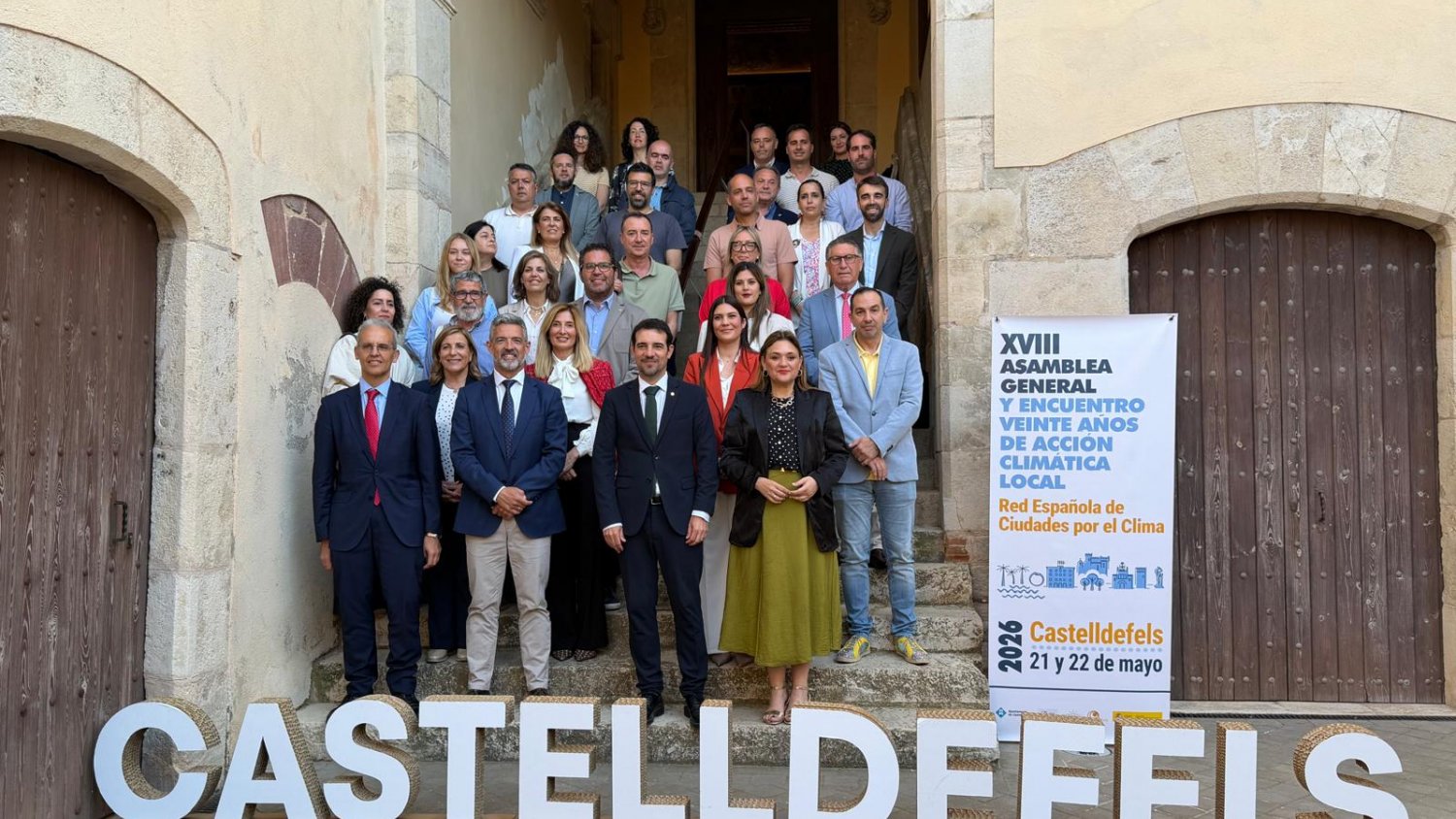 El alcalde de Castelldefels asume la presidencia de la Red Española de Ciudades por el Clima 