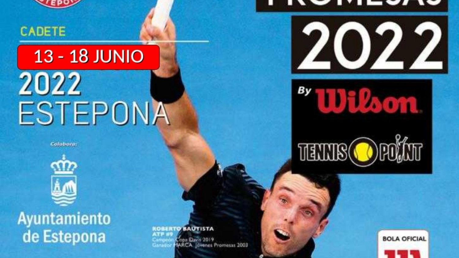 Estepona acoge el Circuito Nacional de Tenis RPT Marca-Jóvenes Promesas 2022