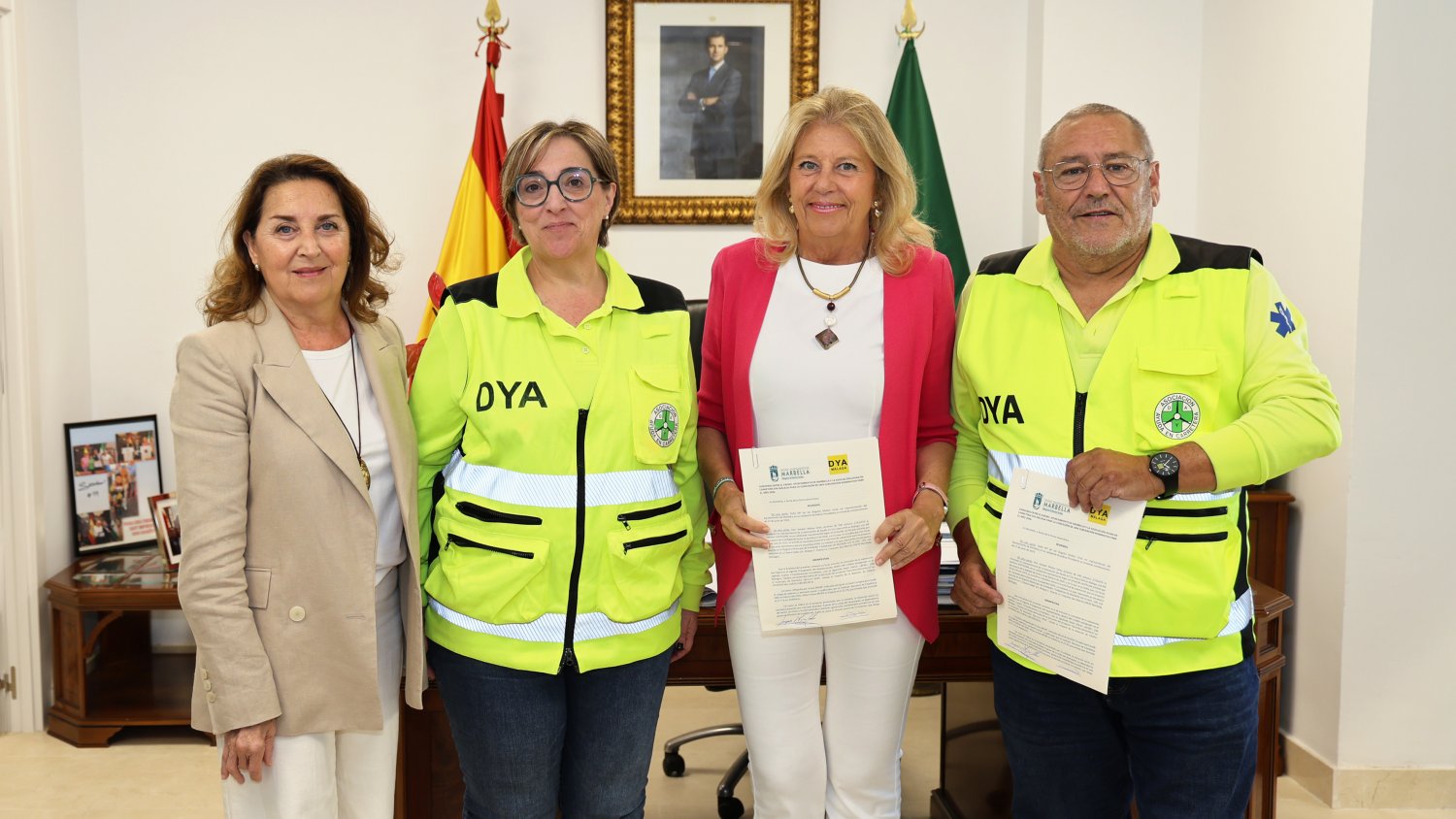 Marbella renueva el convenio con DYA, que destina 180.000 euros a ayudas alimentarias en 2026