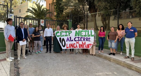 El PSOE solicita a la Junta que desista de suprimir la línea de infantil del CEIP Neill y frene el “maltrato educativo”
